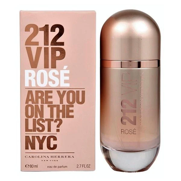 212 Vip Rose Carolina Herrera Eau De Parfum 80ml